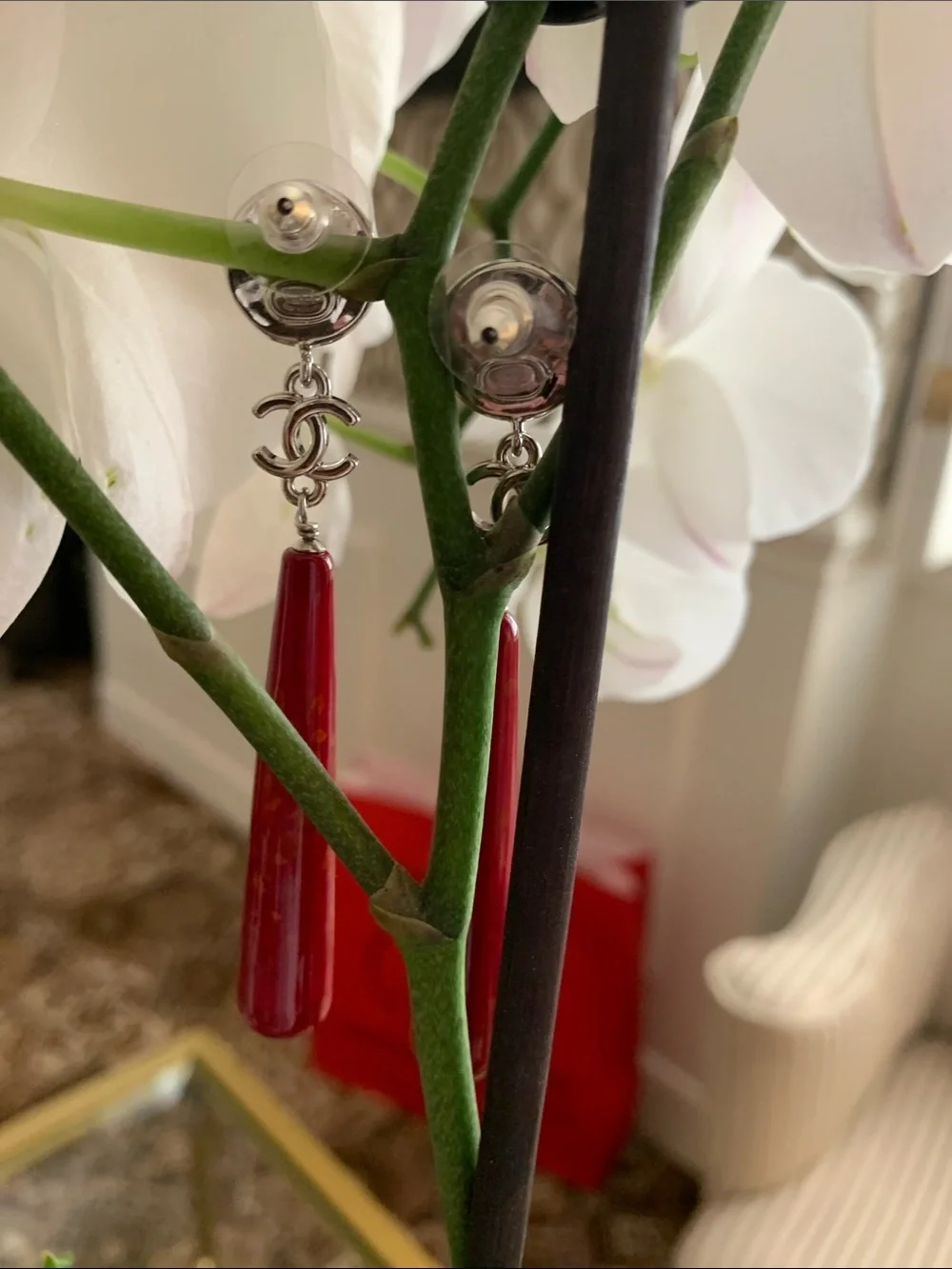 Brand new, limited edition, absolutely stunning  authentic Chanel earrings, must